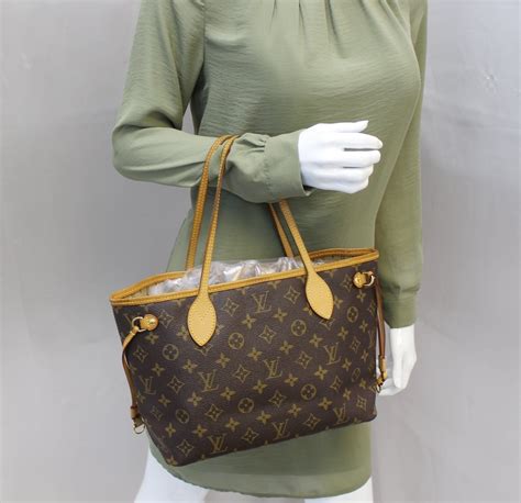 lv monogram totally pm|Neverfull PM Monogram Petite Size Brown Tote .